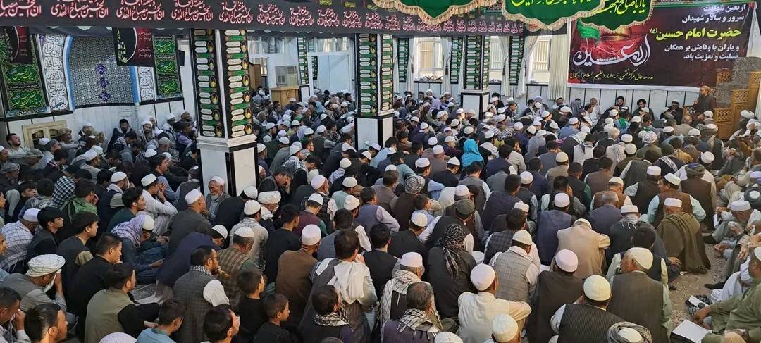 برگزاری مراسم اربعین حسینی در مرکز فقهی ائمه اطهار(ع) کابل / گلایه از موانع اعزام زائران افغانستانی