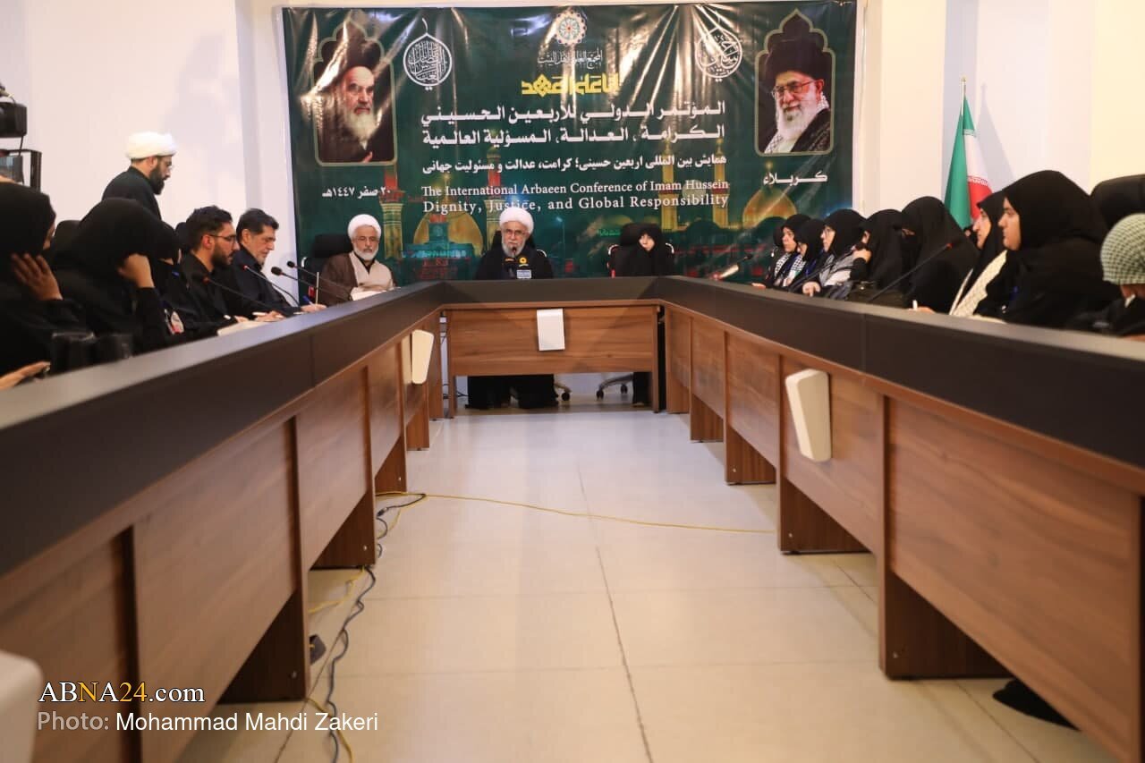 Photos: International Conference on "Arbaeen; Dignity, Justice, and Global Responsibility" held in Karbala