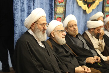 عکس خبری | مراسم عزاداری اربعین حسینی در بیت آیت‌فقیهی در شهر قم