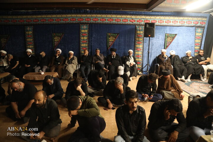 عکس خبری | مراسم عزاداری اربعین حسینی در بیت آیت‌فقیهی در شهر قم