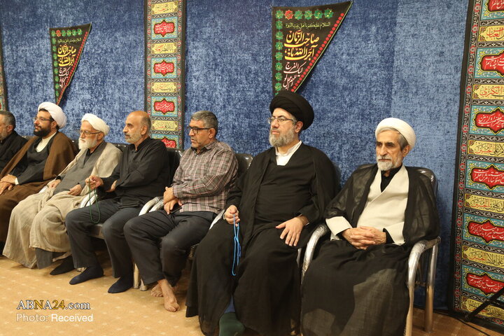 عکس خبری | مراسم عزاداری اربعین حسینی در بیت آیت‌فقیهی در شهر قم