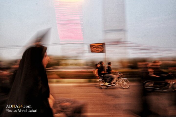 گزارش تصویری | راهپیمایی جاماندگان اربعین در قم