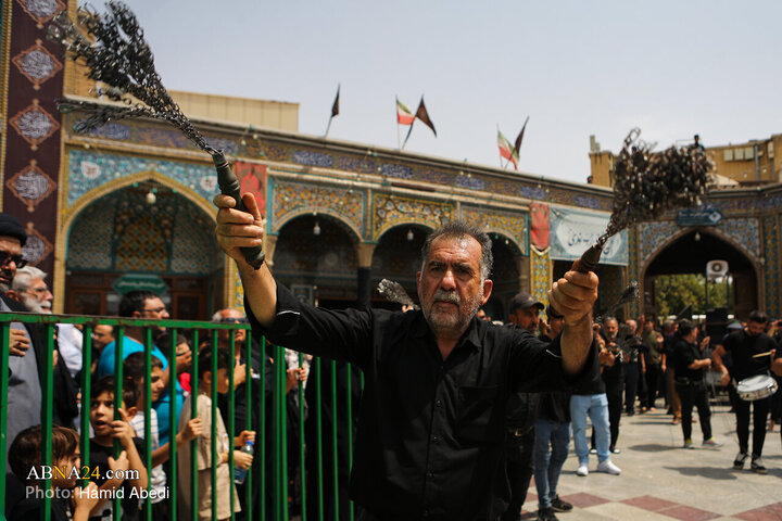 تقرير مصور/ حرم السيدة المعصومة (ع) في قم يستقبل مواكب حسينية لإحياء مراسم الأربعين