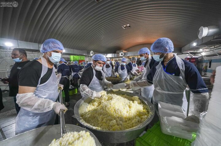 تقرير مصور/ العتبة العلويّة المقدّسة تستمرّ بضيافة زوّار الأربعين