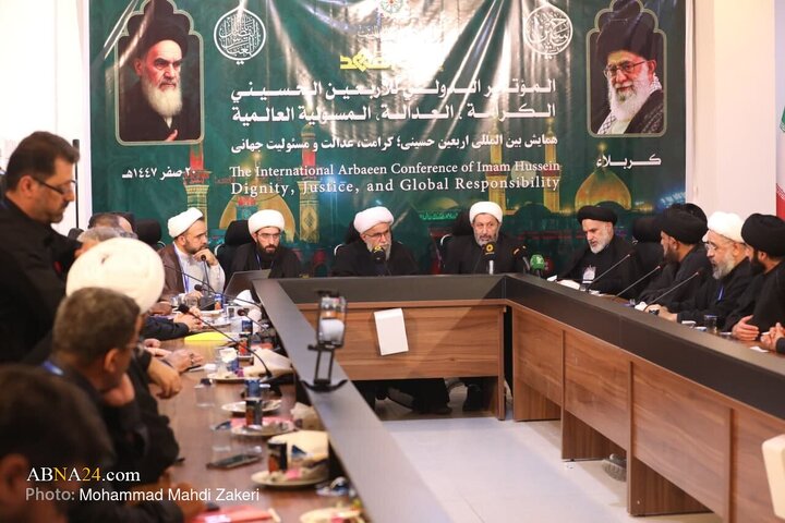 گزارش تصویری | دومین روز همایش بین‌المللی اربعین حسینی؛ کرامت، عدالت و مسئولیت جهانی در کربلای معلی_ ۱