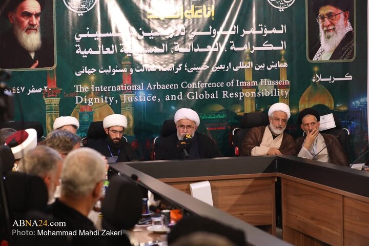گزارش تصویری | دومین روز همایش بین‌المللی اربعین حسینی؛ کرامت، عدالت و مسئولیت جهانی در کربلای معلی _ ۲