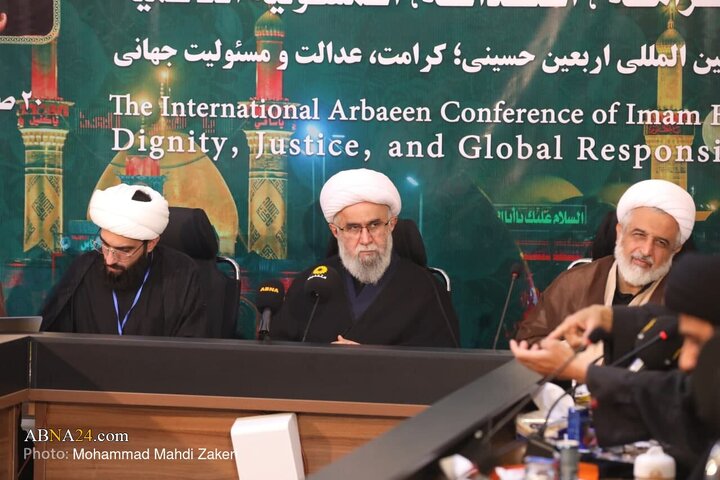 گزارش تصویری | دومین روز همایش بین‌المللی اربعین حسینی؛ کرامت، عدالت و مسئولیت جهانی در کربلای معلی _ ۲