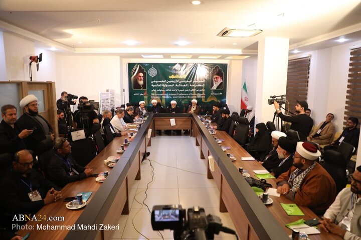 گزارش تصویری | دومین روز همایش بین‌المللی اربعین حسینی؛ کرامت، عدالت و مسئولیت جهانی در کربلای معلی _ ۲