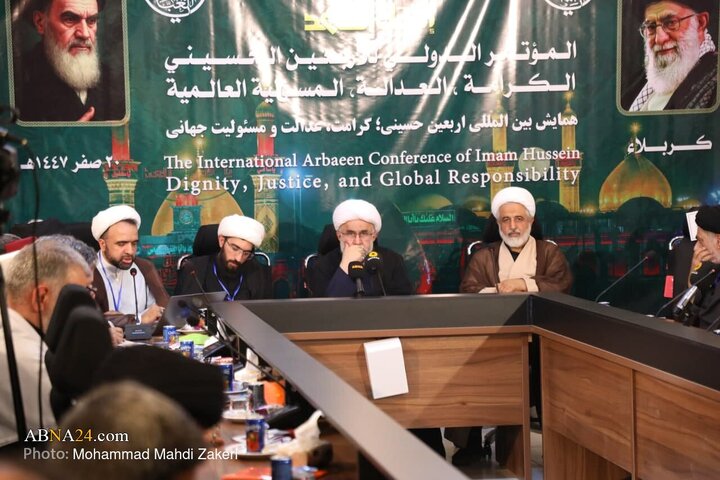 گزارش تصویری | دومین روز همایش بین‌المللی اربعین حسینی؛ کرامت، عدالت و مسئولیت جهانی در کربلای معلی _ ۲