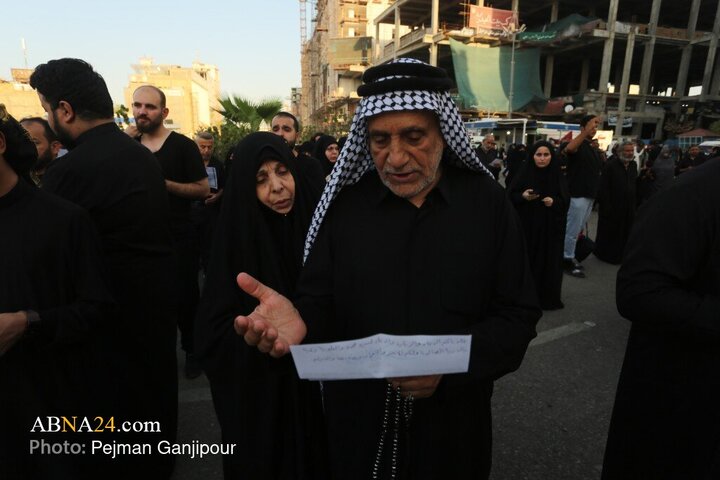 گزارش تصویری | نوای زیارت اربعین در بین الحرمین