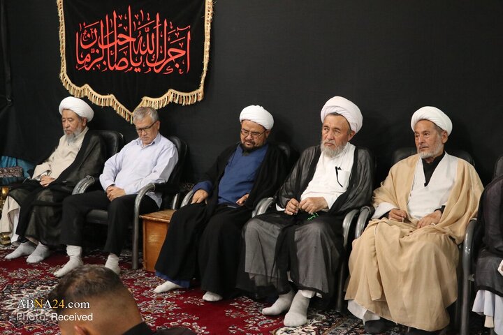 مراسم باشکوه اربعین حسینی(ع) در دفتر  آیت‌الله فاضلی بهسودی