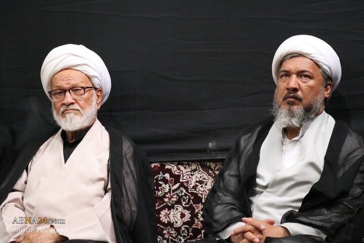 مراسم باشکوه اربعین حسینی(ع) در دفتر  آیت‌الله فاضلی بهسودی