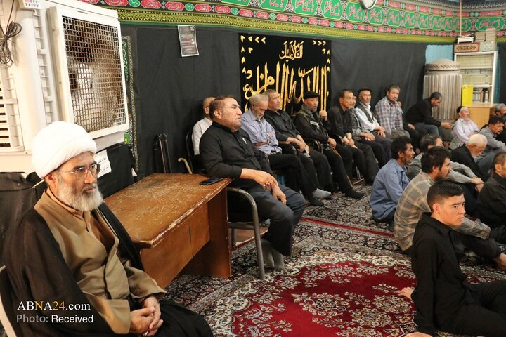 مراسم باشکوه اربعین حسینی(ع) در دفتر  آیت‌الله فاضلی بهسودی