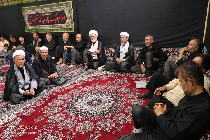 مراسم باشکوه اربعین حسینی(ع) در دفتر  آیت‌الله فاضلی بهسودی