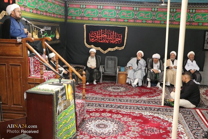 مراسم باشکوه اربعین حسینی(ع) در دفتر  آیت‌الله فاضلی بهسودی