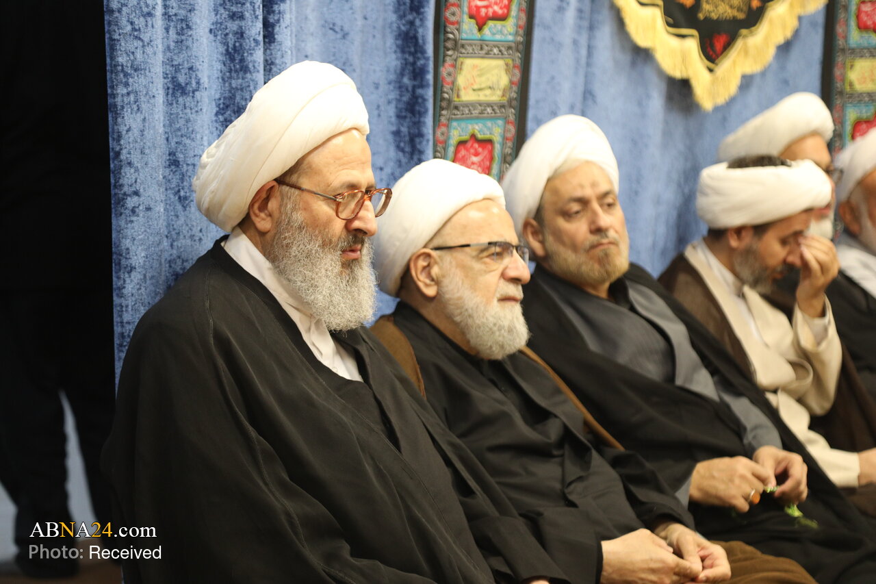 عکس خبری | مراسم عزاداری اربعین حسینی در بیت آیت‌فقیهی در شهر قم