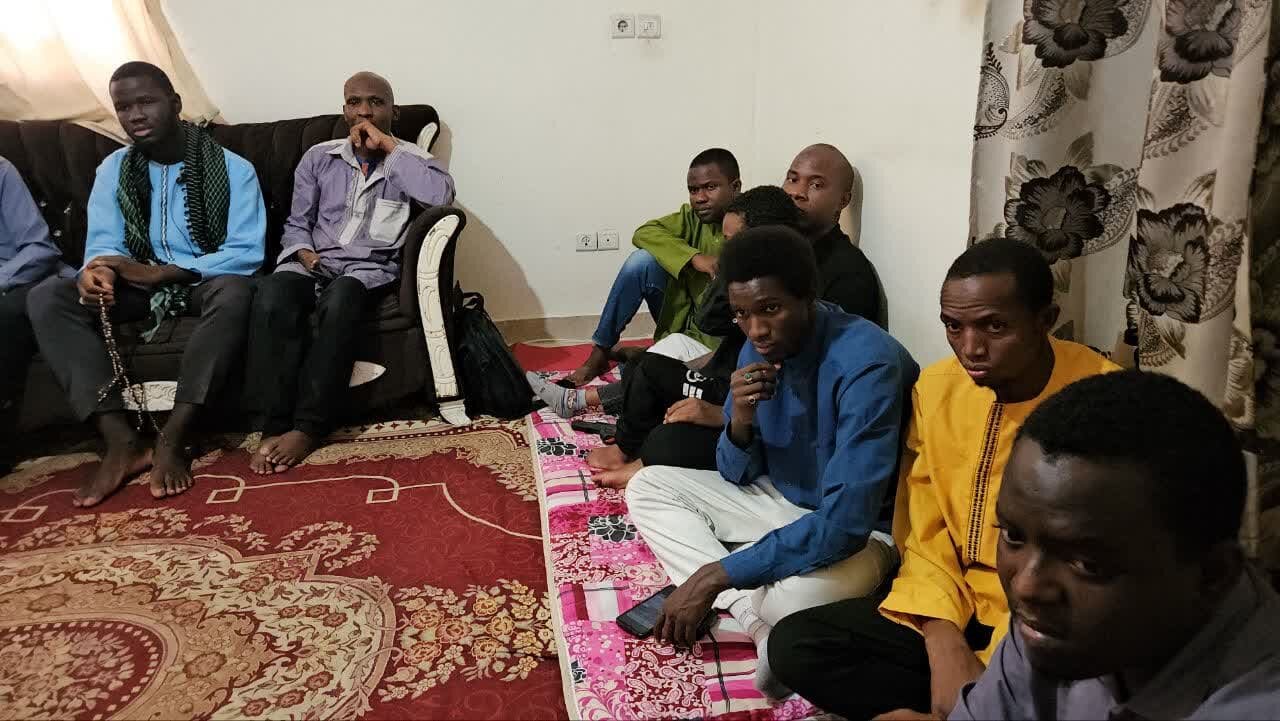 طلاب گینه بیسائو در قم یاد مرحوم شیخ بوبکر سیدی را گرامی داشتند + تصاویر