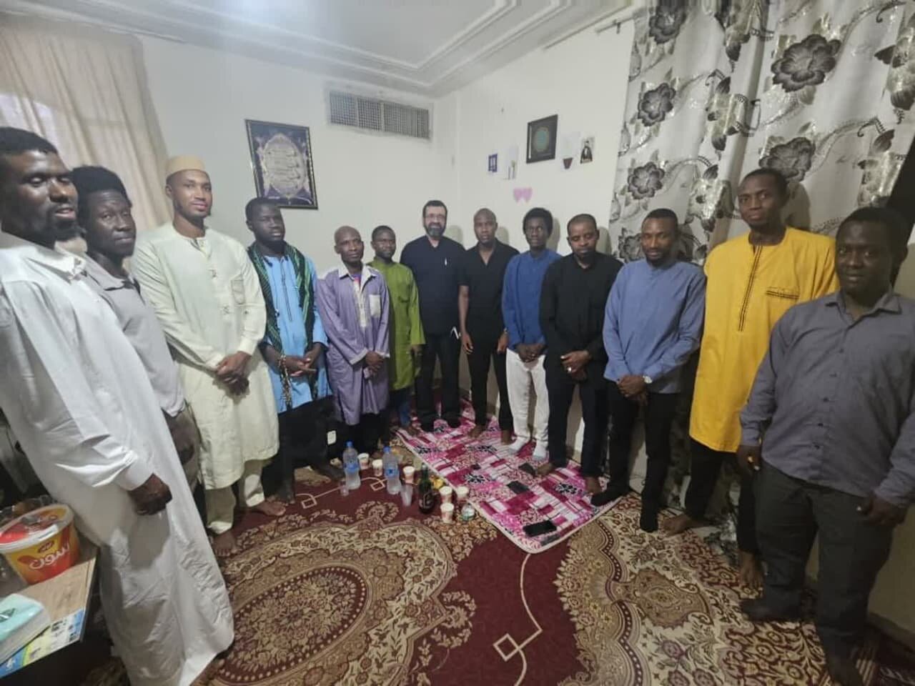 طلاب گینه بیسائو در قم یاد مرحوم شیخ بوبکر سیدی را گرامی داشتند + تصاویر