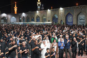 تقرير مصور/ مراسم عزاء الأربعين الحسيني الخاصة بالزائرین العرب