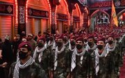 “Sayyid al-Shuhada” 旅在阿拉巴因之夜举行盛大阅兵式，阿布·阿拉·瓦拉伊出席：展示抵抗与阿舒拉的统一