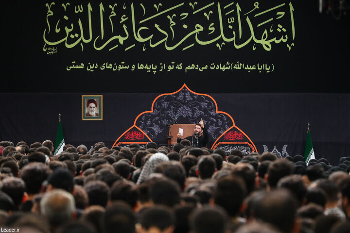 Photos (1): Arbaeen mourning ceremony held in Imam Khomeini Hussainiyah
