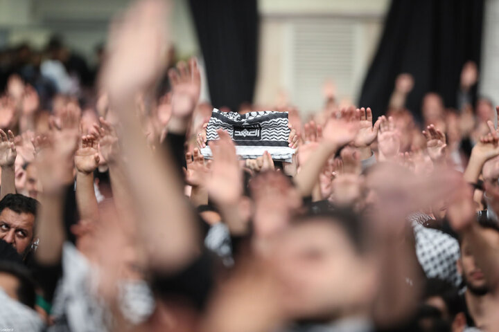 Photos (1): Arbaeen mourning ceremony held in Imam Khomeini Hussainiyah