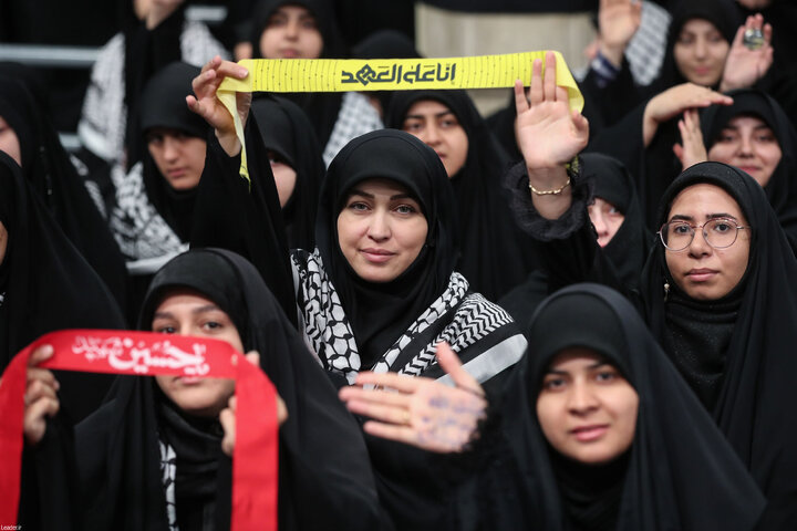 Photos (1): Arbaeen mourning ceremony held in Imam Khomeini Hussainiyah