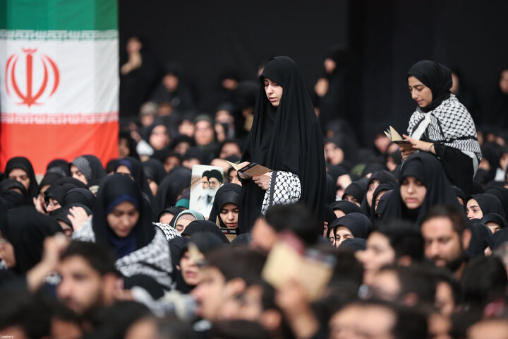 Photos (1): Arbaeen mourning ceremony held in Imam Khomeini Hussainiyah