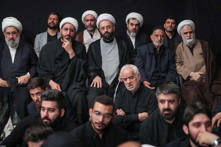 Photos (1): Arbaeen mourning ceremony held in Imam Khomeini Hussainiyah