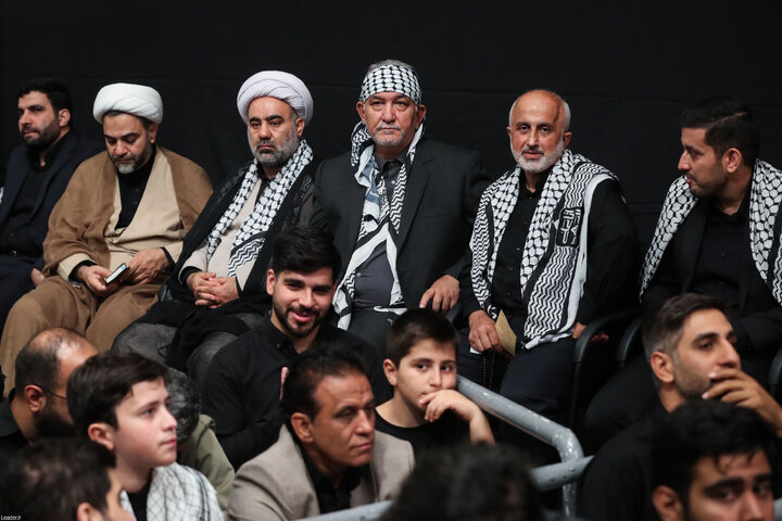 Photos (1): Arbaeen mourning ceremony held in Imam Khomeini Hussainiyah