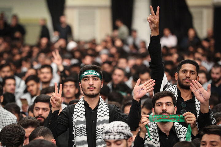 Photos (1): Arbaeen mourning ceremony held in Imam Khomeini Hussainiyah