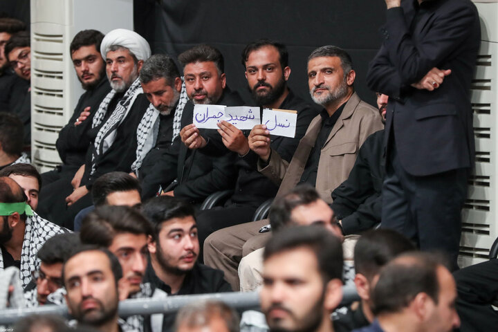 Photos (1): Arbaeen mourning ceremony held in Imam Khomeini Hussainiyah