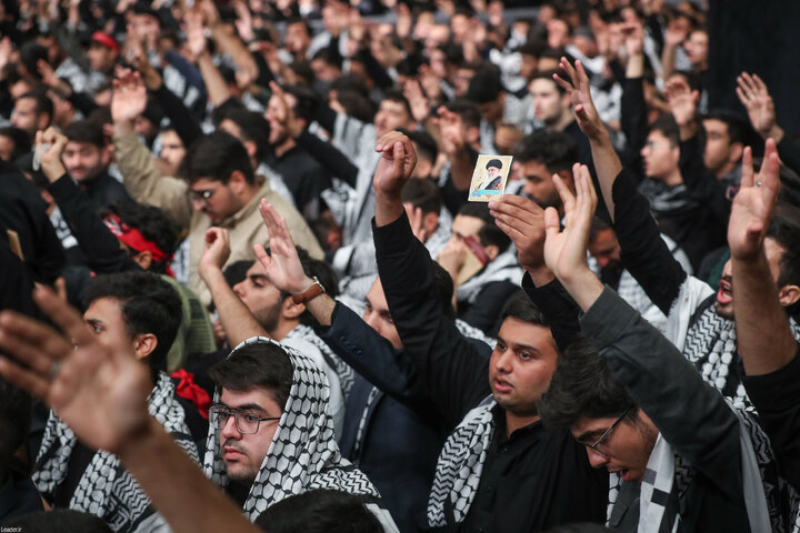 Photos (1): Arbaeen mourning ceremony held in Imam Khomeini Hussainiyah