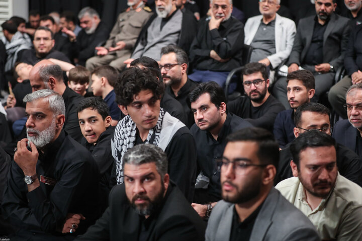 Photos (1): Arbaeen mourning ceremony held in Imam Khomeini Hussainiyah