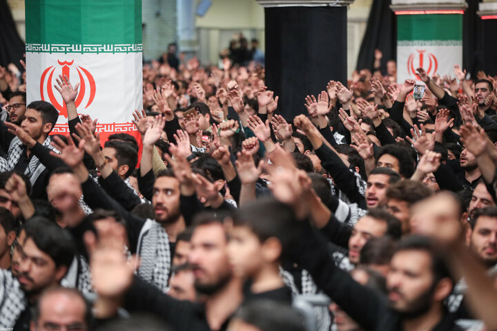 Photos (1): Arbaeen mourning ceremony held in Imam Khomeini Hussainiyah