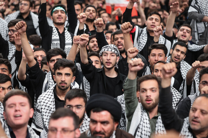 Photos (1): Arbaeen mourning ceremony held in Imam Khomeini Hussainiyah