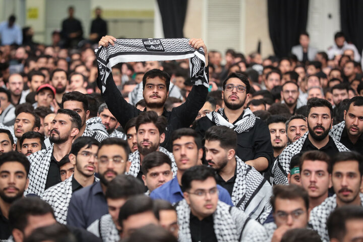 Photos (1): Arbaeen mourning ceremony held in Imam Khomeini Hussainiyah