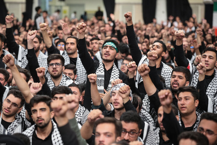 Photos (1): Arbaeen mourning ceremony held in Imam Khomeini Hussainiyah