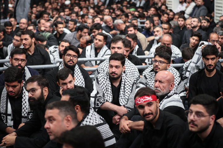 Photos (1): Arbaeen mourning ceremony held in Imam Khomeini Hussainiyah
