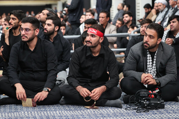 Photos (1): Arbaeen mourning ceremony held in Imam Khomeini Hussainiyah