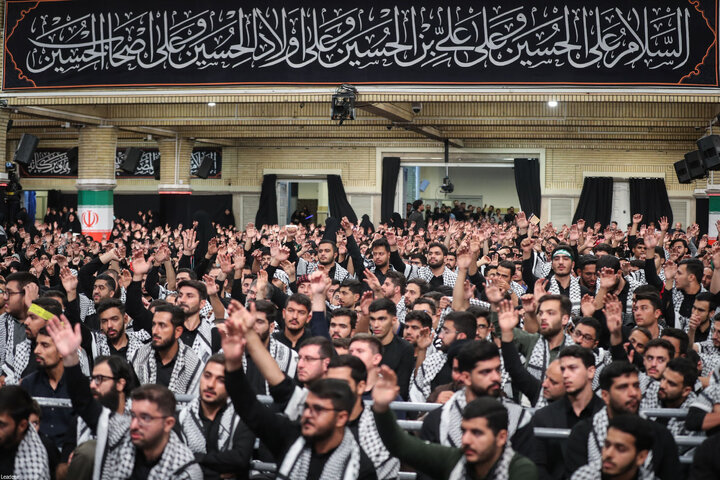 Photos (1): Arbaeen mourning ceremony held in Imam Khomeini Hussainiyah