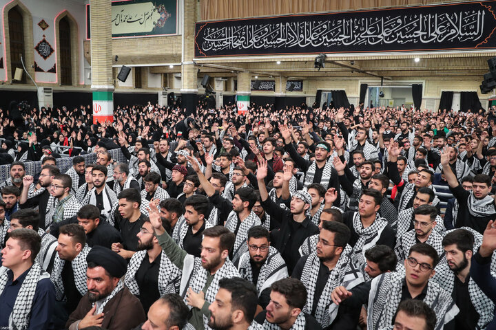 Photos (1): Arbaeen mourning ceremony held in Imam Khomeini Hussainiyah