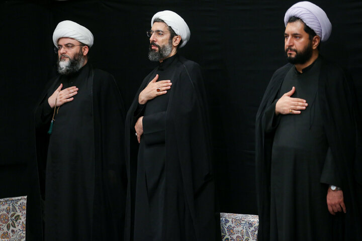 Photos (2): Arbaeen mourning ceremony held in Imam Khomeini Hussainiyah