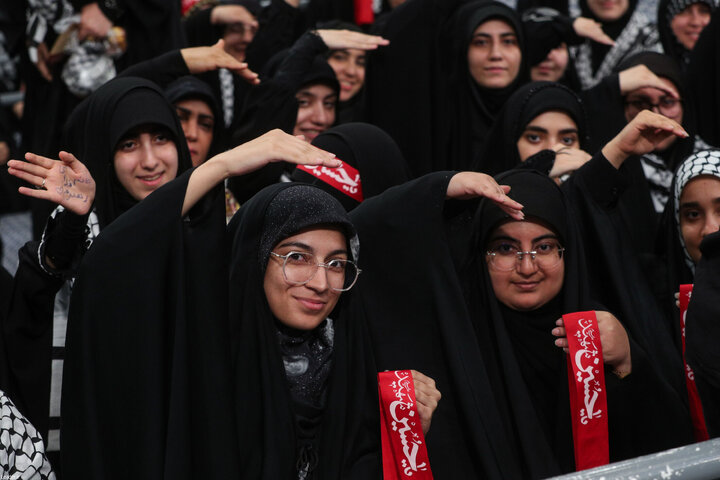 Photos (2): Arbaeen mourning ceremony held in Imam Khomeini Hussainiyah