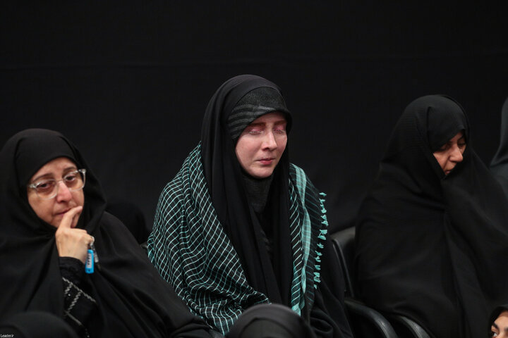 Photos (2): Arbaeen mourning ceremony held in Imam Khomeini Hussainiyah