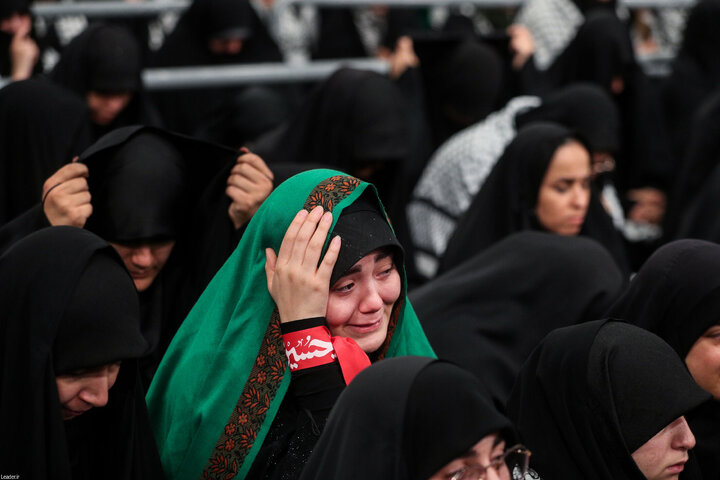 Photos (2): Arbaeen mourning ceremony held in Imam Khomeini Hussainiyah