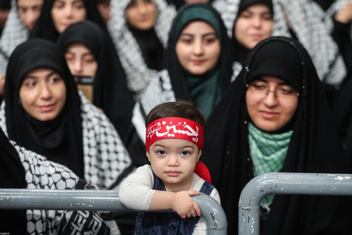 Photos (2): Arbaeen mourning ceremony held in Imam Khomeini Hussainiyah