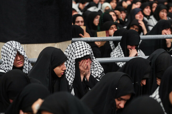 Photos (2): Arbaeen mourning ceremony held in Imam Khomeini Hussainiyah