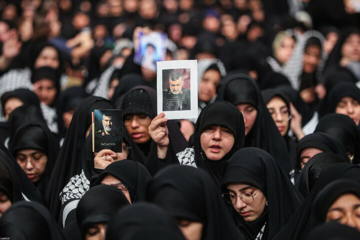 Photos (2): Arbaeen mourning ceremony held in Imam Khomeini Hussainiyah