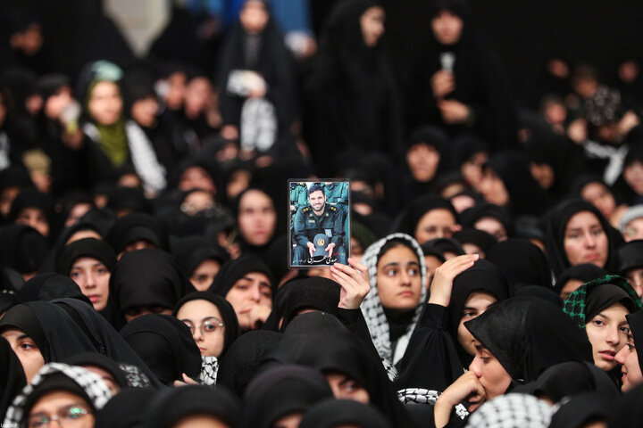 Photos (2): Arbaeen mourning ceremony held in Imam Khomeini Hussainiyah